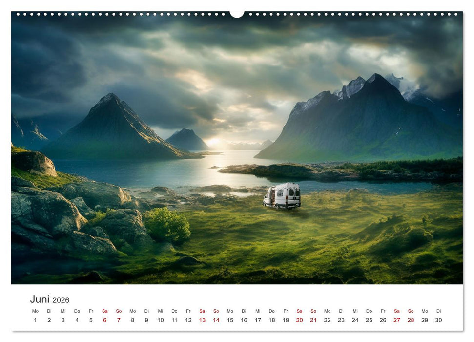 Der Ruf des Nordens (CALVENDO Premium Wandkalender 2026)