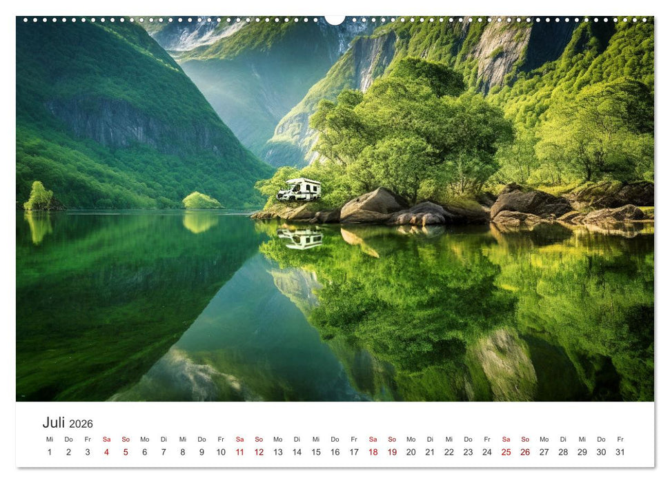 Der Ruf des Nordens (CALVENDO Premium Wandkalender 2026)