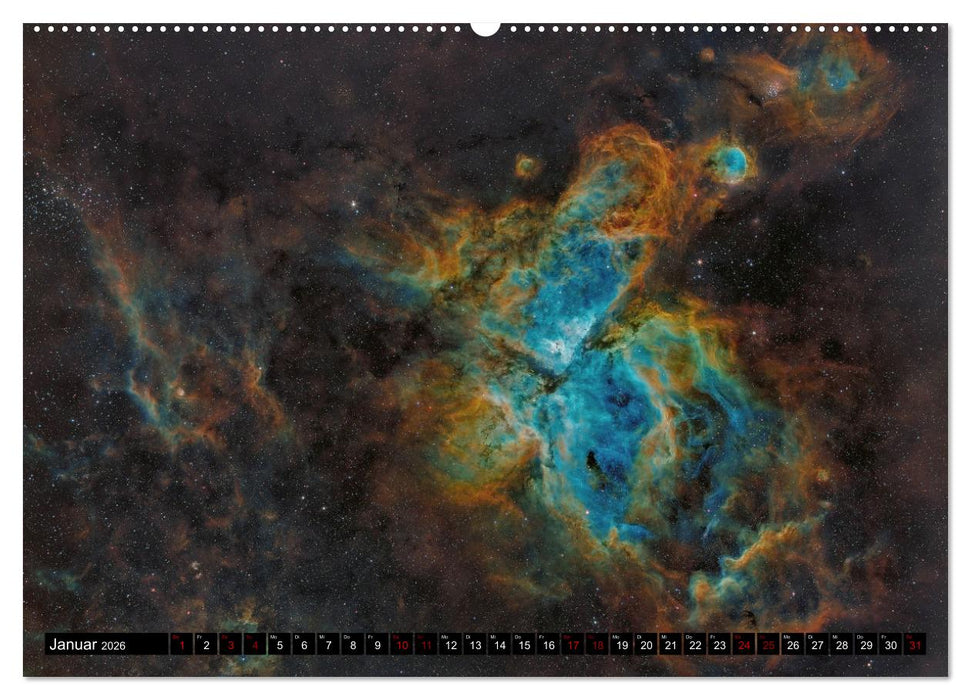 Deep-Sky Fotografie (CALVENDO Premium Wandkalender 2026)