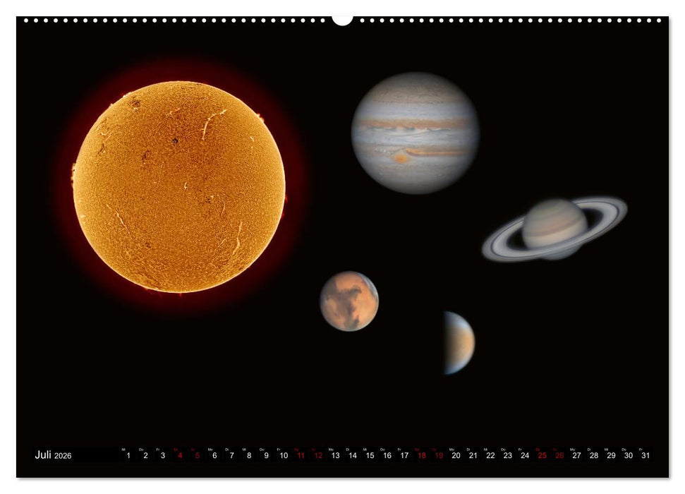 Deep-Sky Fotografie (CALVENDO Premium Wandkalender 2026)