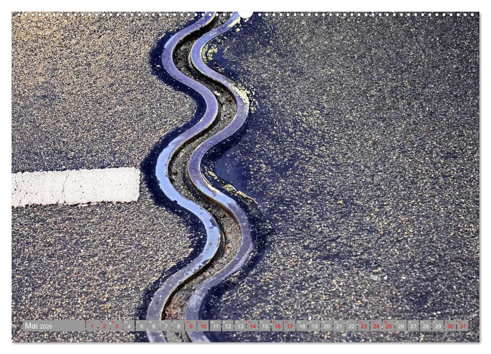 Straßenszenerie (CALVENDO Wandkalender 2026)