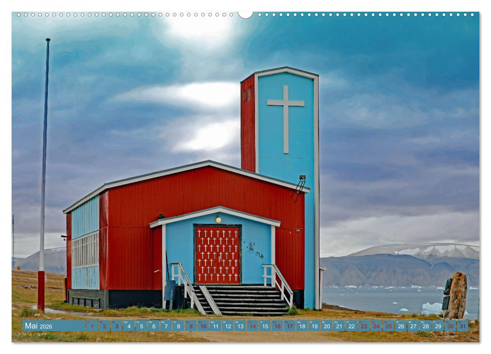 Zu Besuch bei den Inuit (CALVENDO Wandkalender 2026)