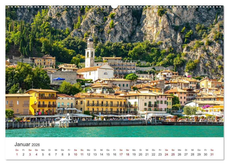 Limone sul Garda - Traumreiseziel (CALVENDO Premium Wandkalender 2026)