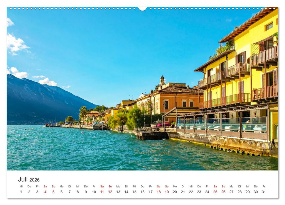 Limone sul Garda - Traumreiseziel (CALVENDO Premium Wandkalender 2026)
