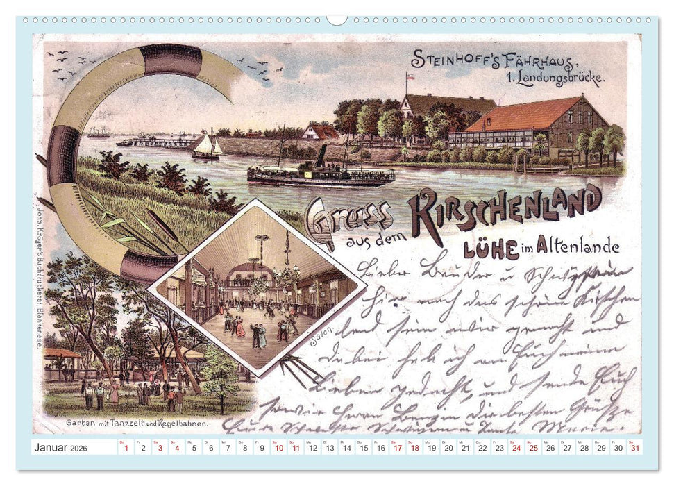 Gruss aus dem Altenlande (CALVENDO Wandkalender 2026)