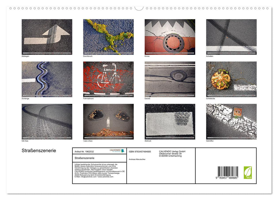 Straßenszenerie (CALVENDO Premium Wandkalender 2026)