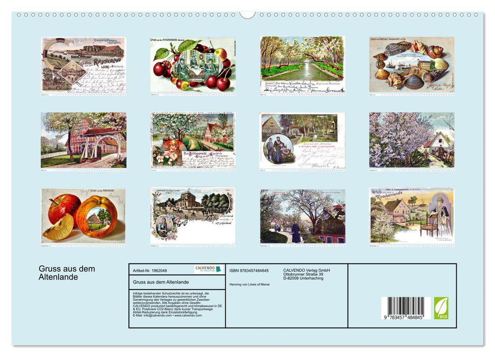 Gruss aus dem Altenlande (CALVENDO Premium Wandkalender 2026)