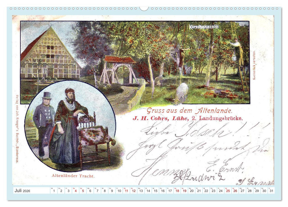 Gruss aus dem Altenlande (CALVENDO Premium Wandkalender 2026)