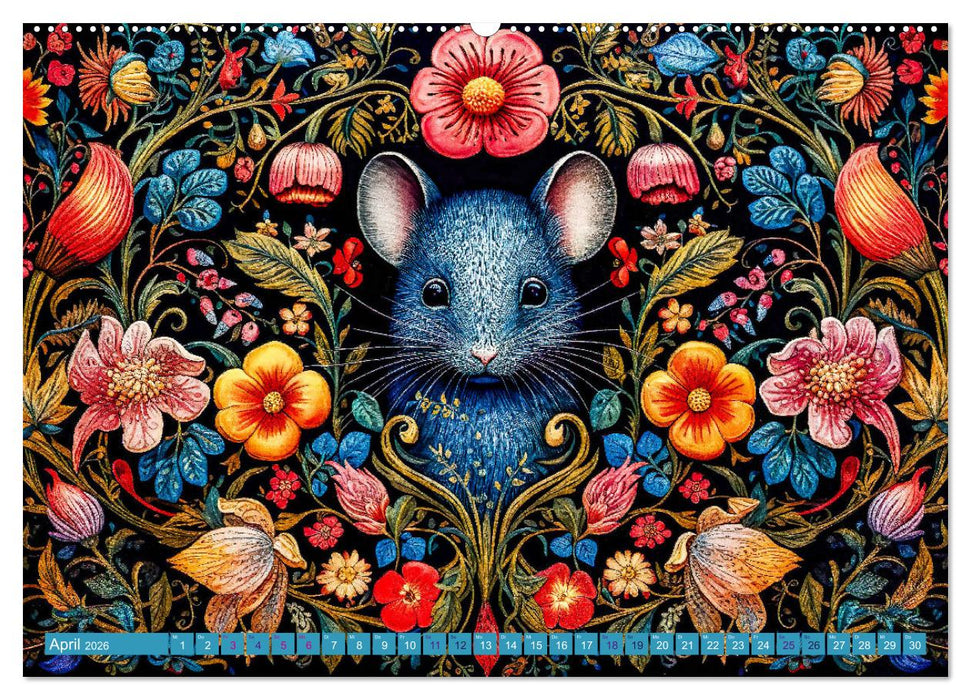 Lustige Waldtiere (CALVENDO Wandkalender 2026)