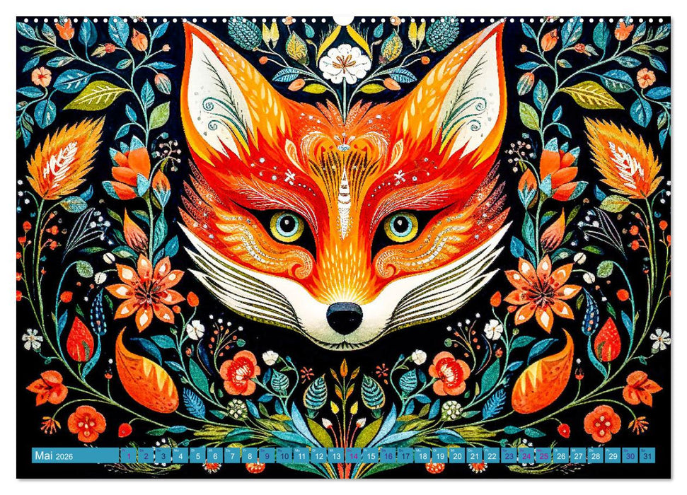 Lustige Waldtiere (CALVENDO Wandkalender 2026)