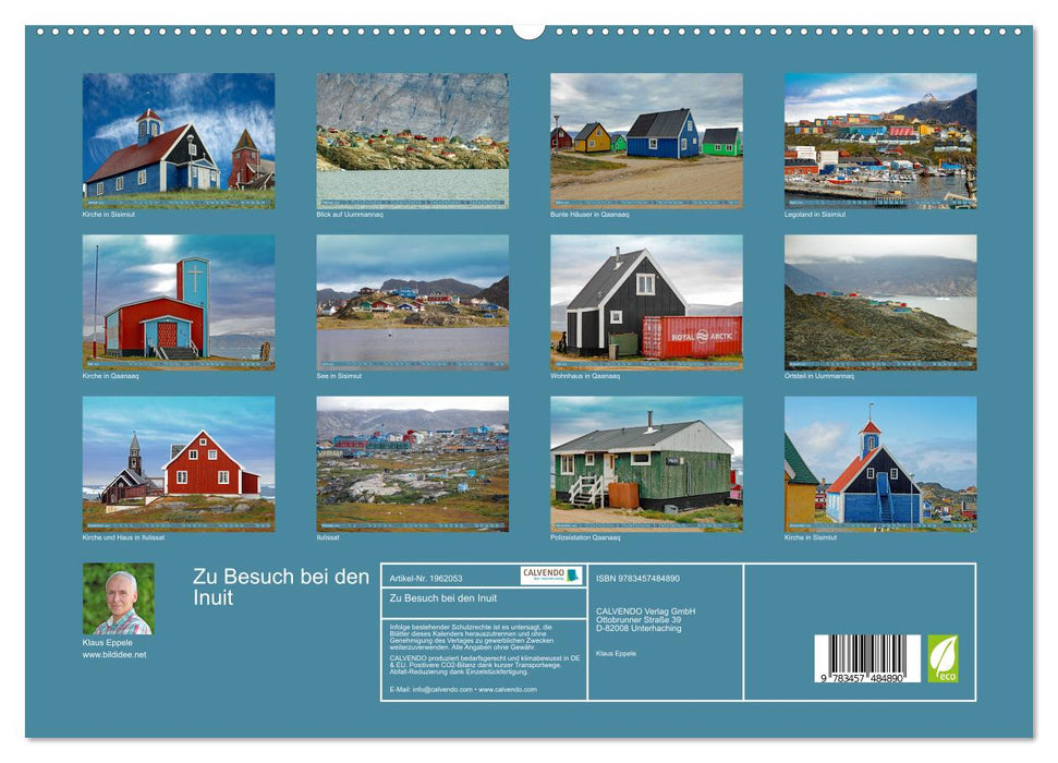 Zu Besuch bei den Inuit (CALVENDO Premium Wandkalender 2026)