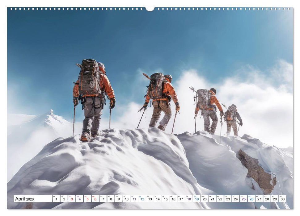 Imposante Bergwelt (CALVENDO Wandkalender 2026)