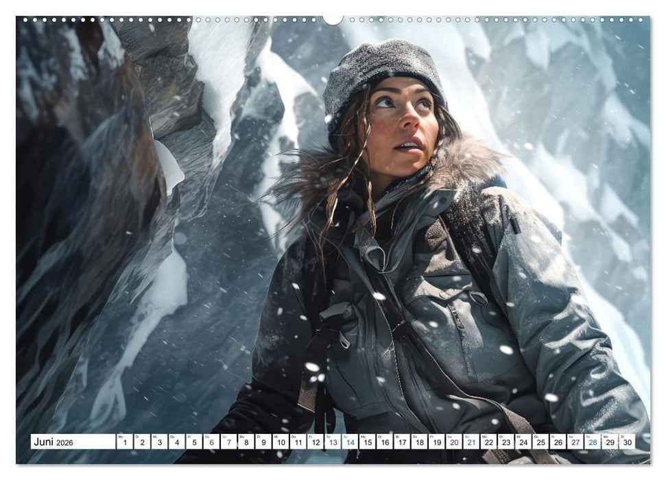 Imposante Bergwelt (CALVENDO Wandkalender 2026)