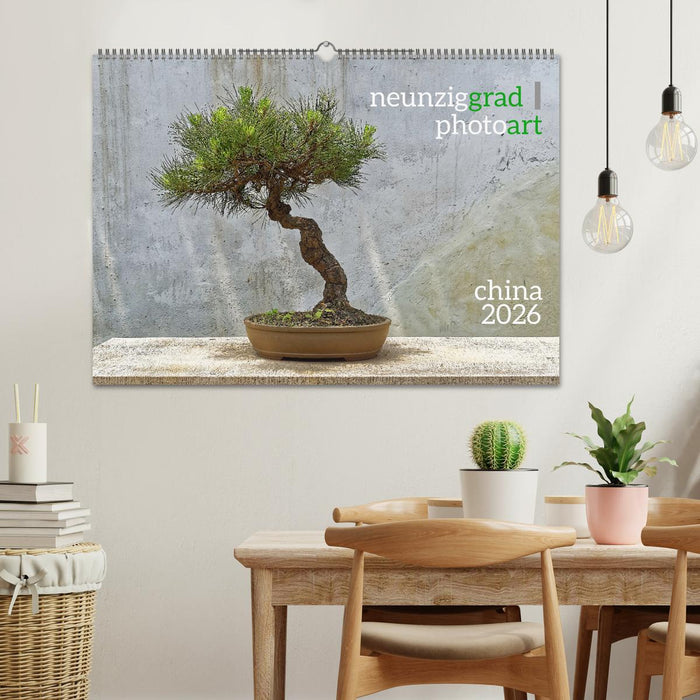 neunziggrad I photoart: china (CALVENDO Wandkalender 2026)