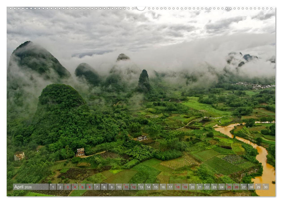 neunziggrad I photoart: china (CALVENDO Wandkalender 2026)