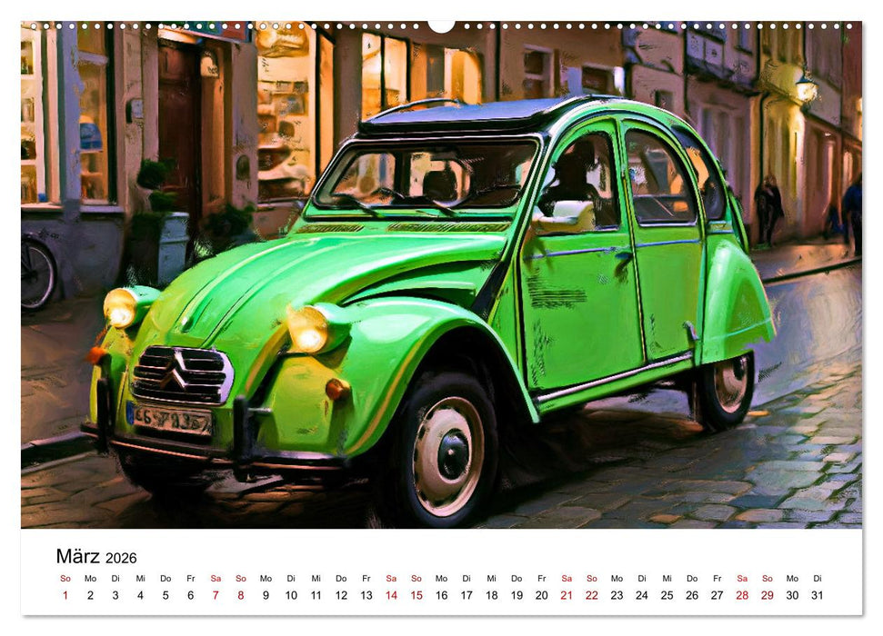 Surreale Autofreuden (CALVENDO Wandkalender 2026)