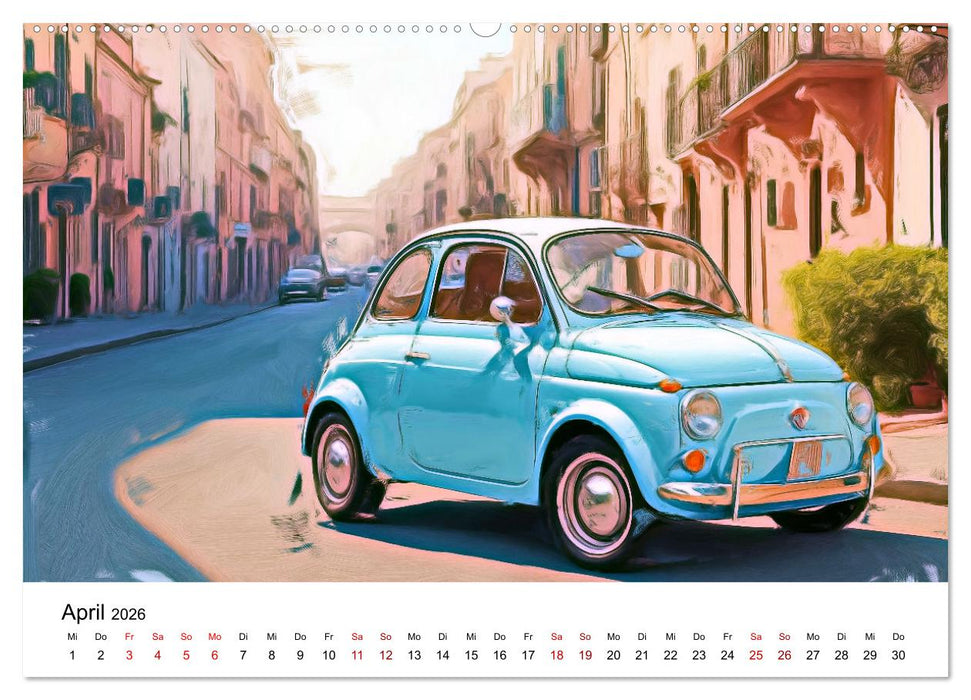 Surreale Autofreuden (CALVENDO Wandkalender 2026)