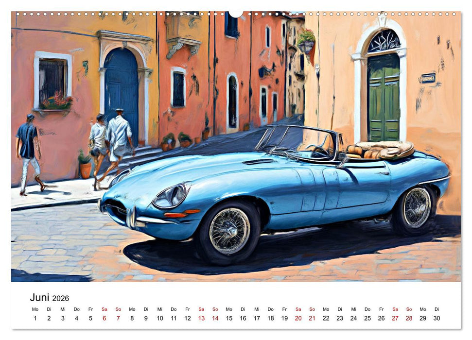 Surreale Autofreuden (CALVENDO Wandkalender 2026)