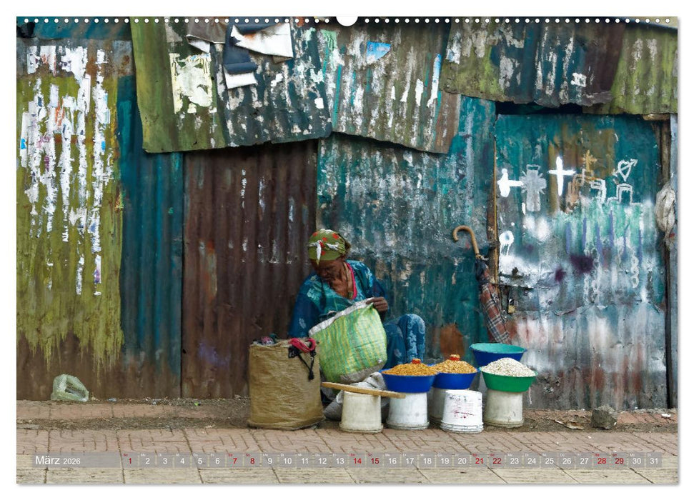 neunziggrad photoart: äthiopien von nord nach süd (CALVENDO Wandkalender 2026)