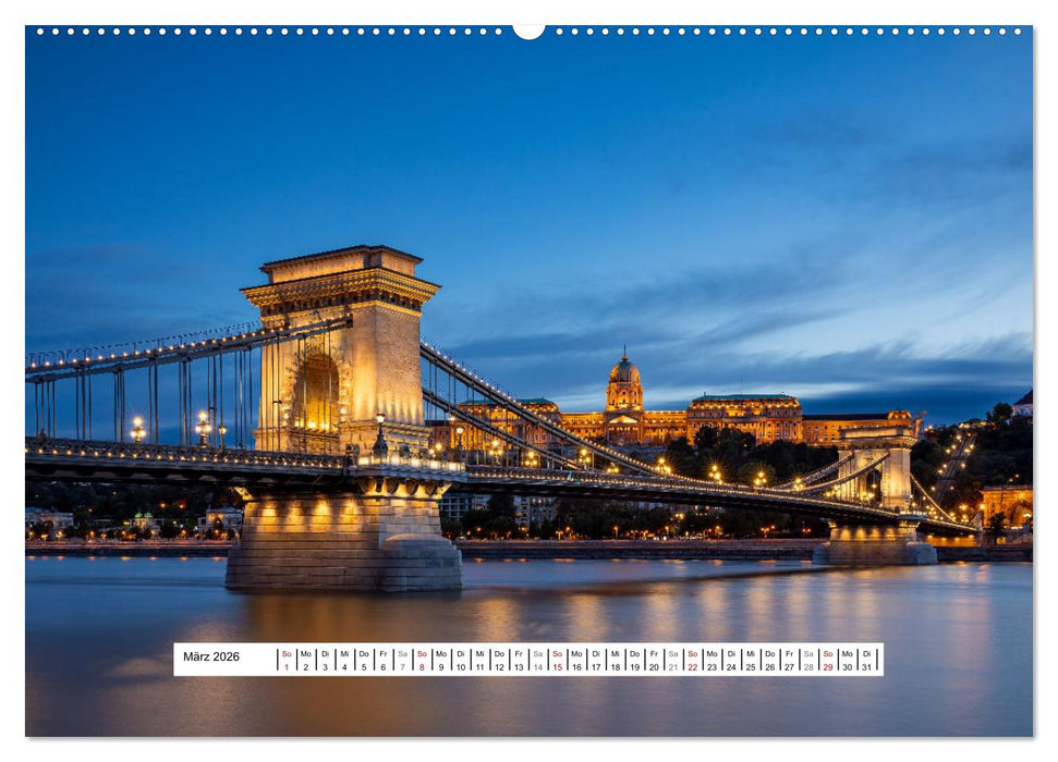 KAISERLICHES BUDAPEST (CALVENDO Wandkalender 2026)