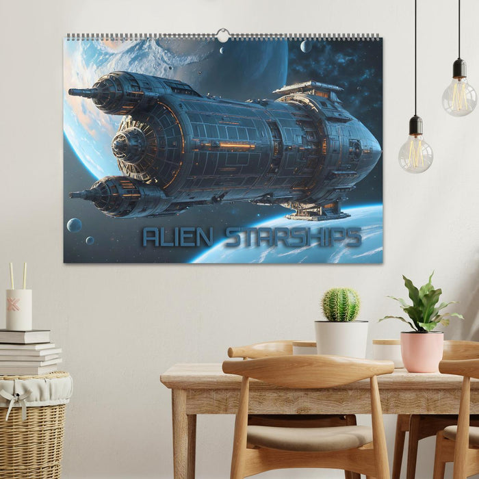 Alien Starships (CALVENDO Wandkalender 2026)