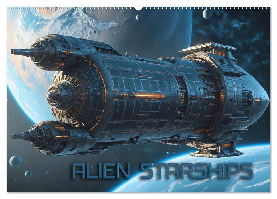 Alien Starships (CALVENDO Wandkalender 2026)