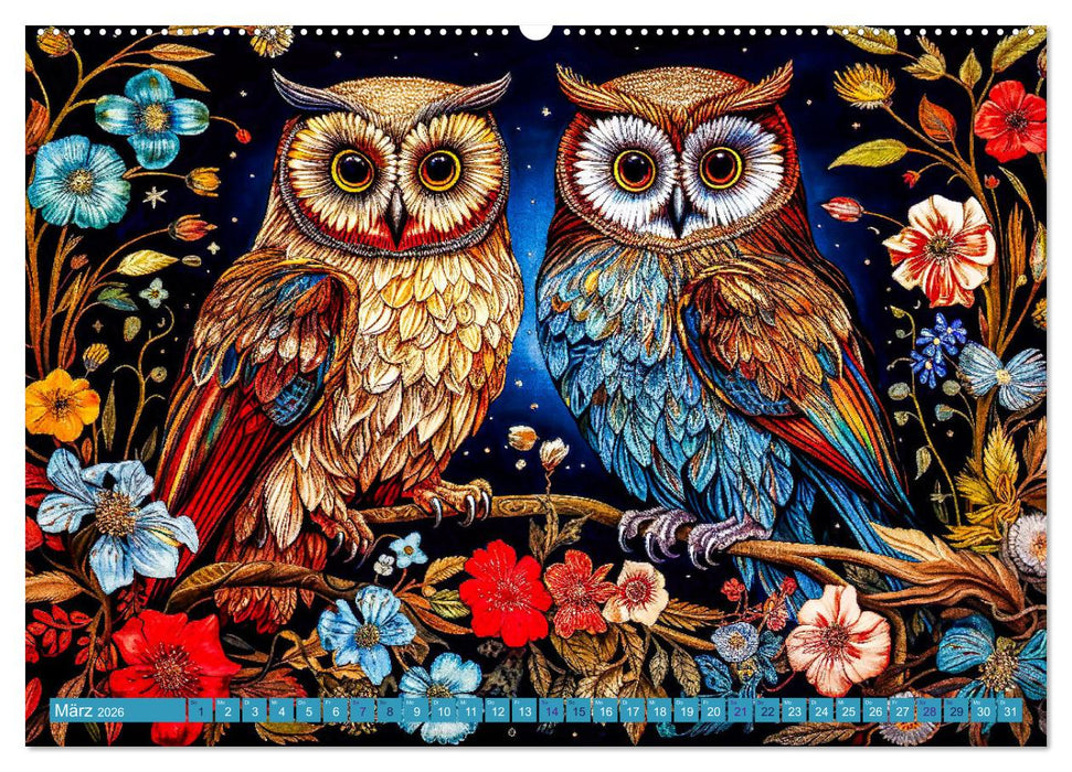 Lustige Waldtiere (CALVENDO Premium Wandkalender 2026)