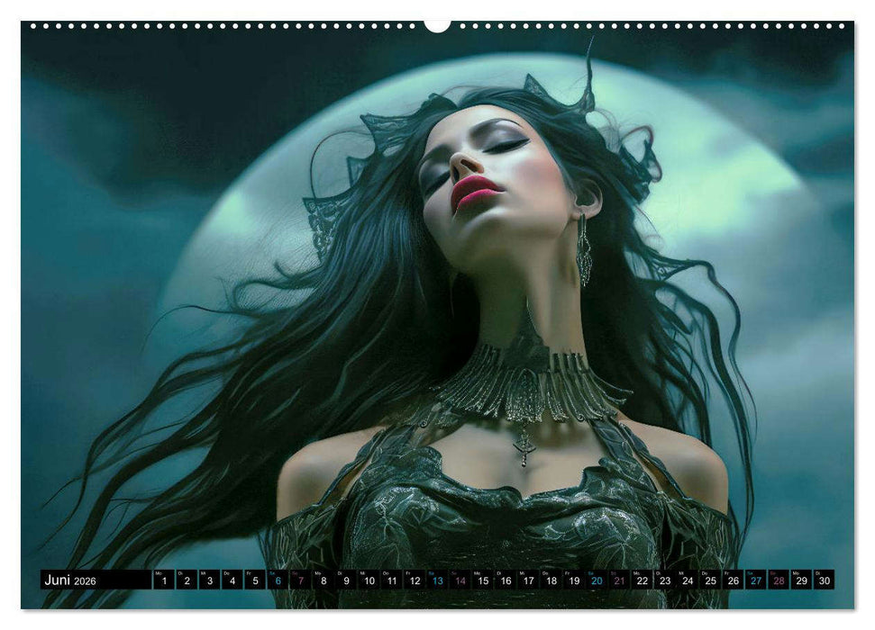 Vampire Nachtkreaturen (CALVENDO Wandkalender 2026)