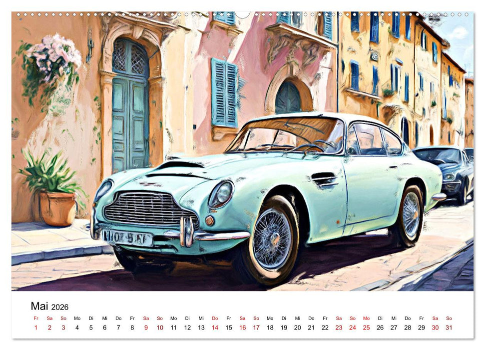 Surreale Autofreuden (CALVENDO Premium Wandkalender 2026)