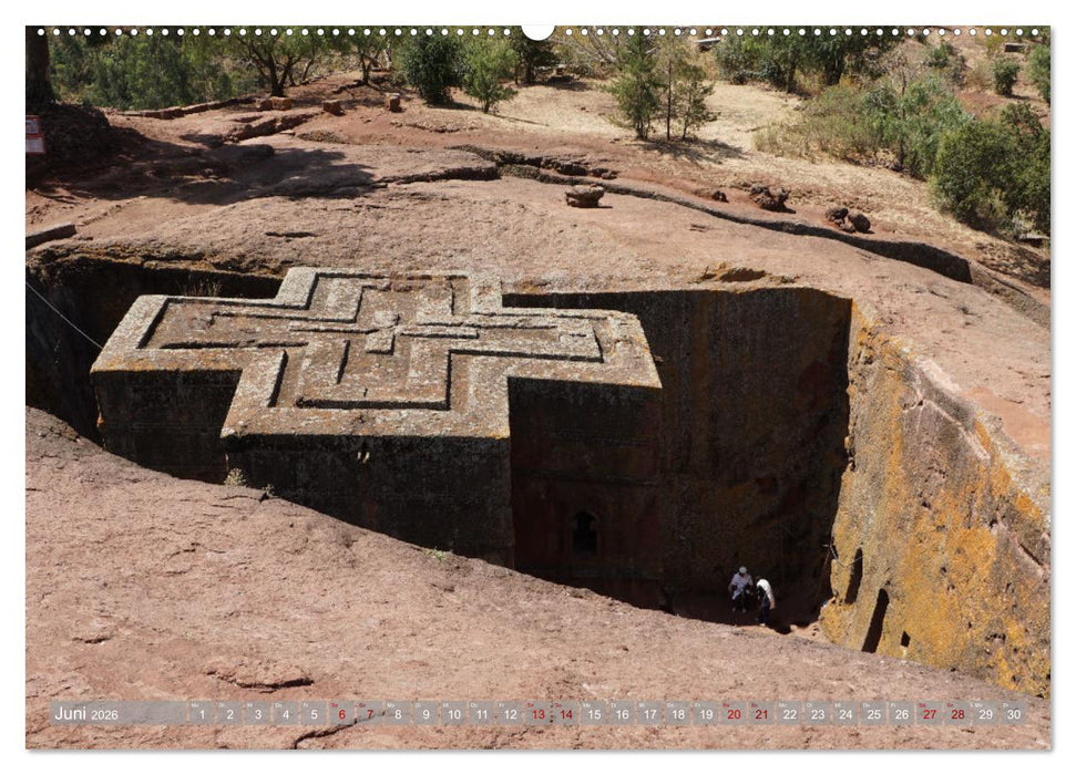neunziggrad photoart: äthiopien von nord nach süd (CALVENDO Premium Wandkalender 2026)