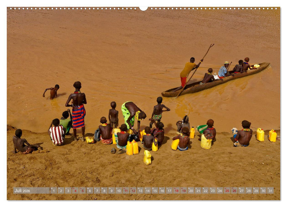 neunziggrad photoart: äthiopien von nord nach süd (CALVENDO Premium Wandkalender 2026)