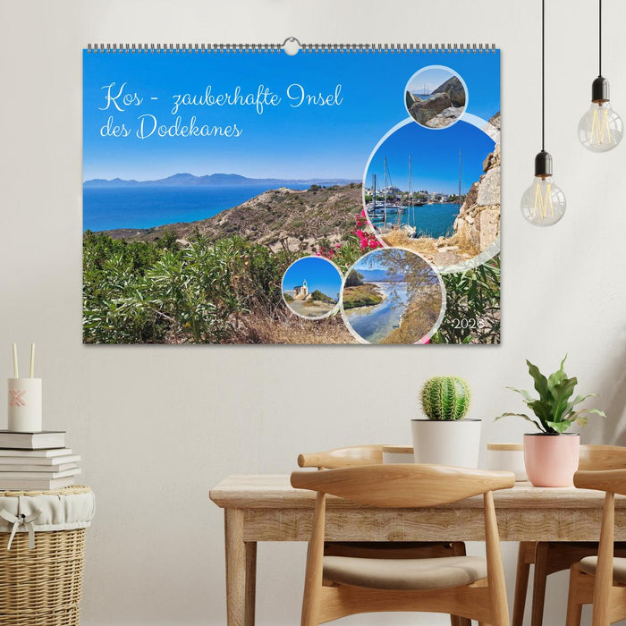Kos - zauberhafte Insel des Dodekanes (CALVENDO Wandkalender 2026)