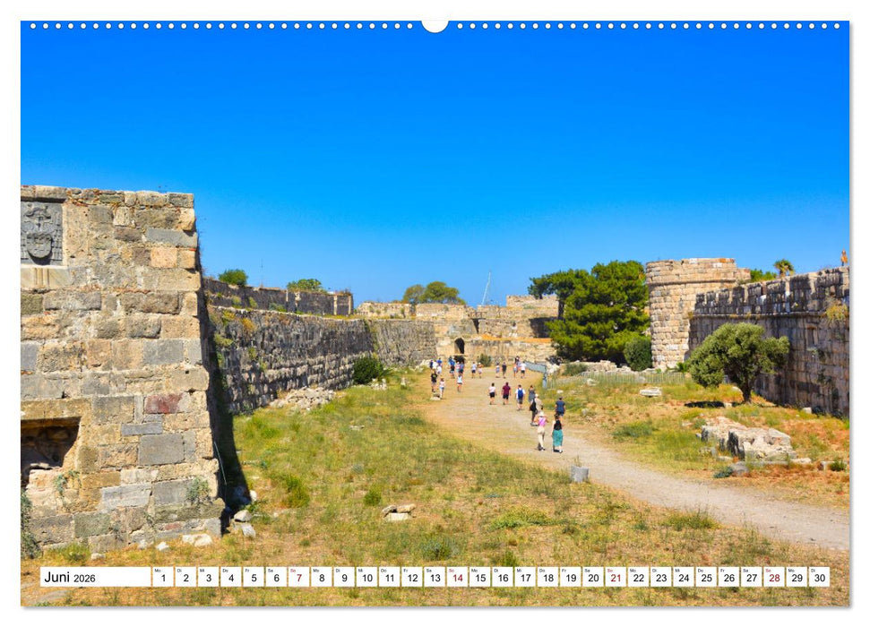 Kos - zauberhafte Insel des Dodekanes (CALVENDO Wandkalender 2026)