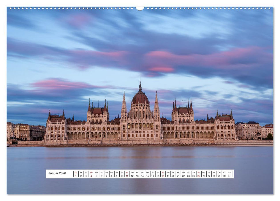 KAISERLICHES BUDAPEST (CALVENDO Premium Wandkalender 2026)