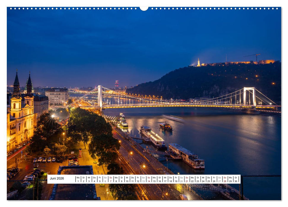 KAISERLICHES BUDAPEST (CALVENDO Premium Wandkalender 2026)