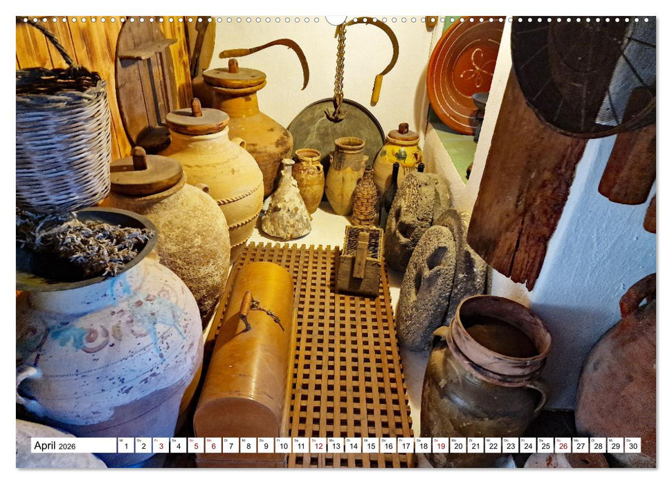 Traditionshaus auf Kos (CALVENDO Premium Wandkalender 2026)