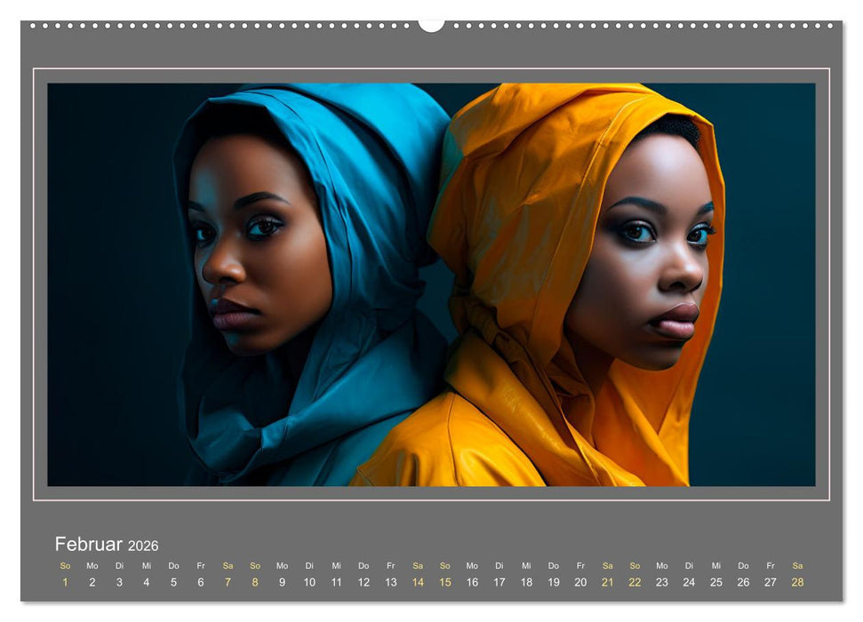 Zwillinge - Ein Jahr mit doppelter Freude (CALVENDO Premium Wandkalender 2026)