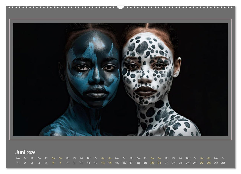 Zwillinge - Ein Jahr mit doppelter Freude (CALVENDO Premium Wandkalender 2026)