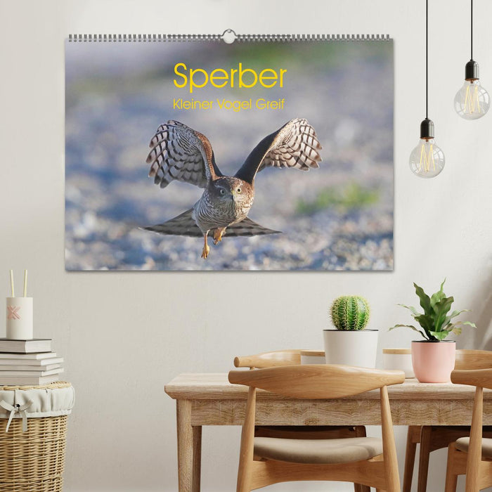 Sperber - Kleiner Vogel Greif (CALVENDO Wandkalender 2026)