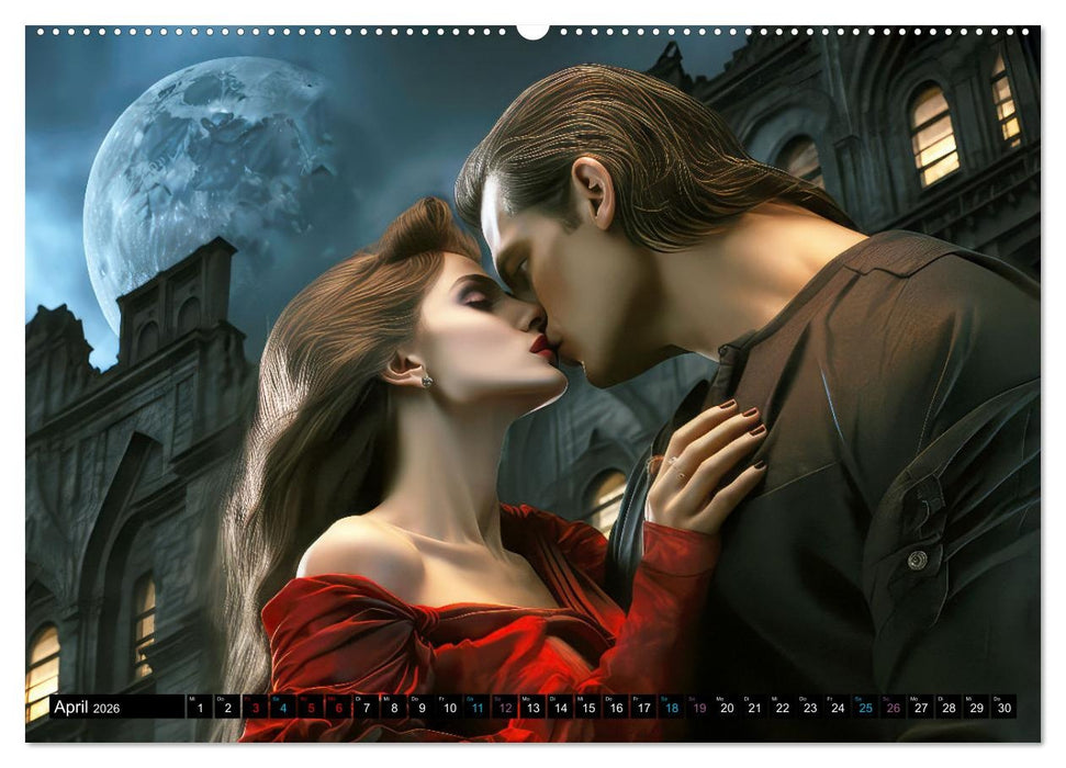 Vampire Nachtkreaturen (CALVENDO Premium Wandkalender 2026)