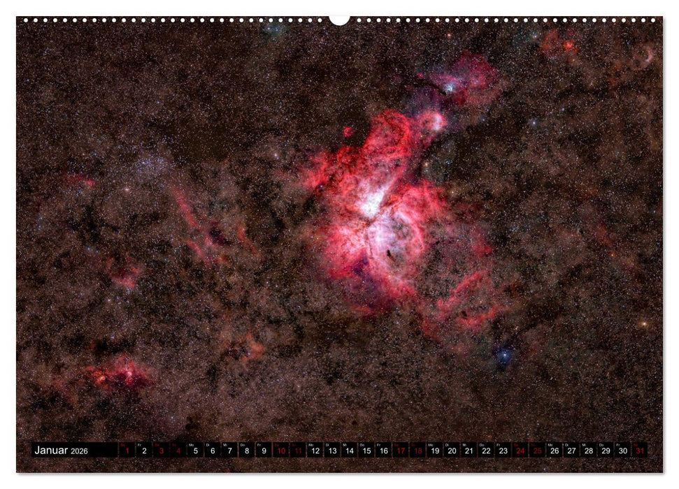 Deepsky XVII (CALVENDO Premium Wandkalender 2026)