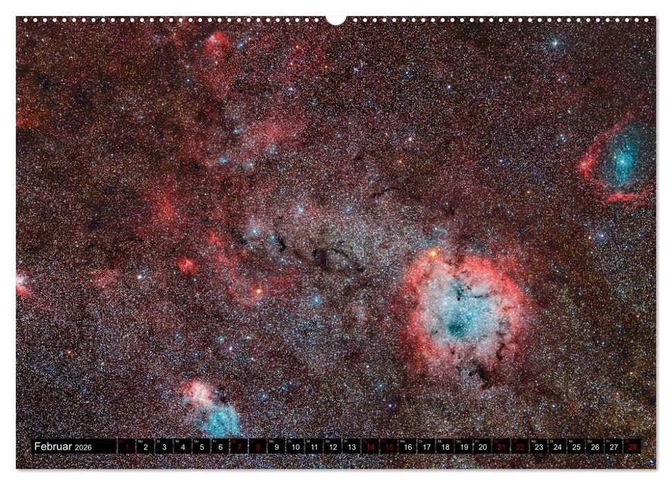 Deepsky XVII (CALVENDO Premium Wandkalender 2026)