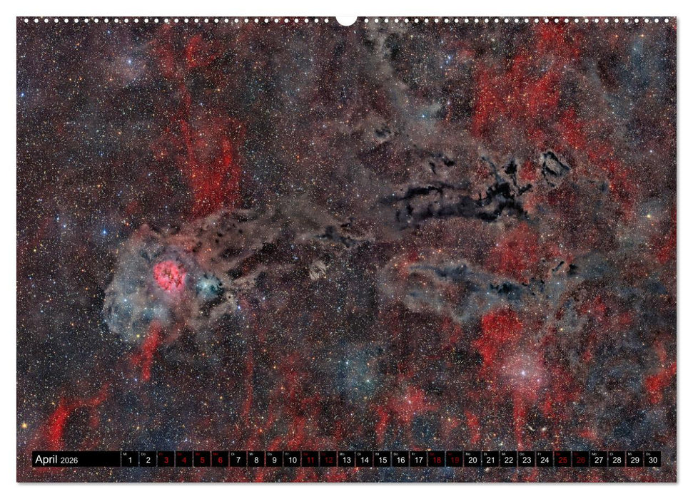 Deepsky XVII (CALVENDO Premium Wandkalender 2026)