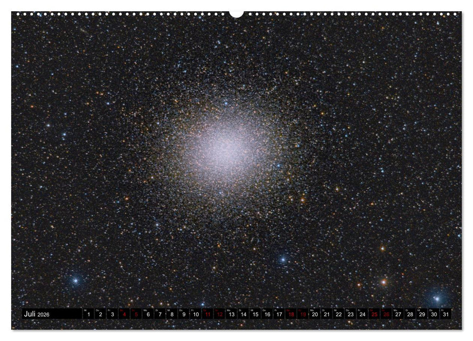 Deepsky XVII (CALVENDO Premium Wandkalender 2026)