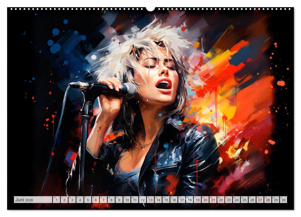 ROCK Spüre die grenzenlose Power (CALVENDO Premium Wandkalender 2026)