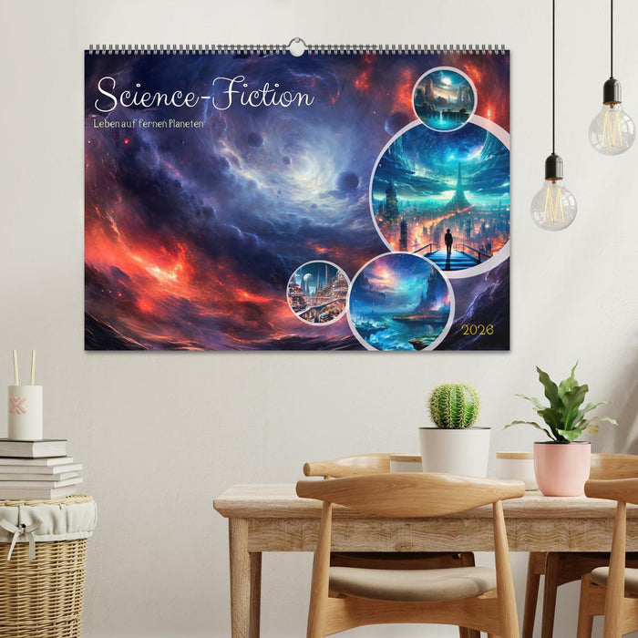 SCIENCE-FICTION Leben auf fernen Planeten (CALVENDO Wandkalender 2026)