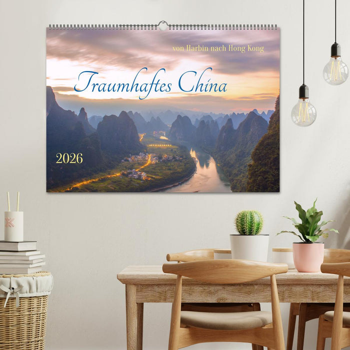 Traumhaftes China (CALVENDO Wandkalender 2026)