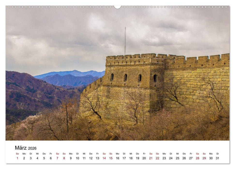 Traumhaftes China (CALVENDO Wandkalender 2026)