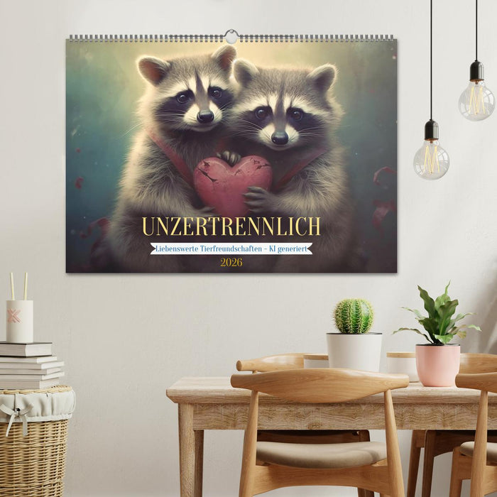 Unzertrennlich (CALVENDO Wandkalender 2026)