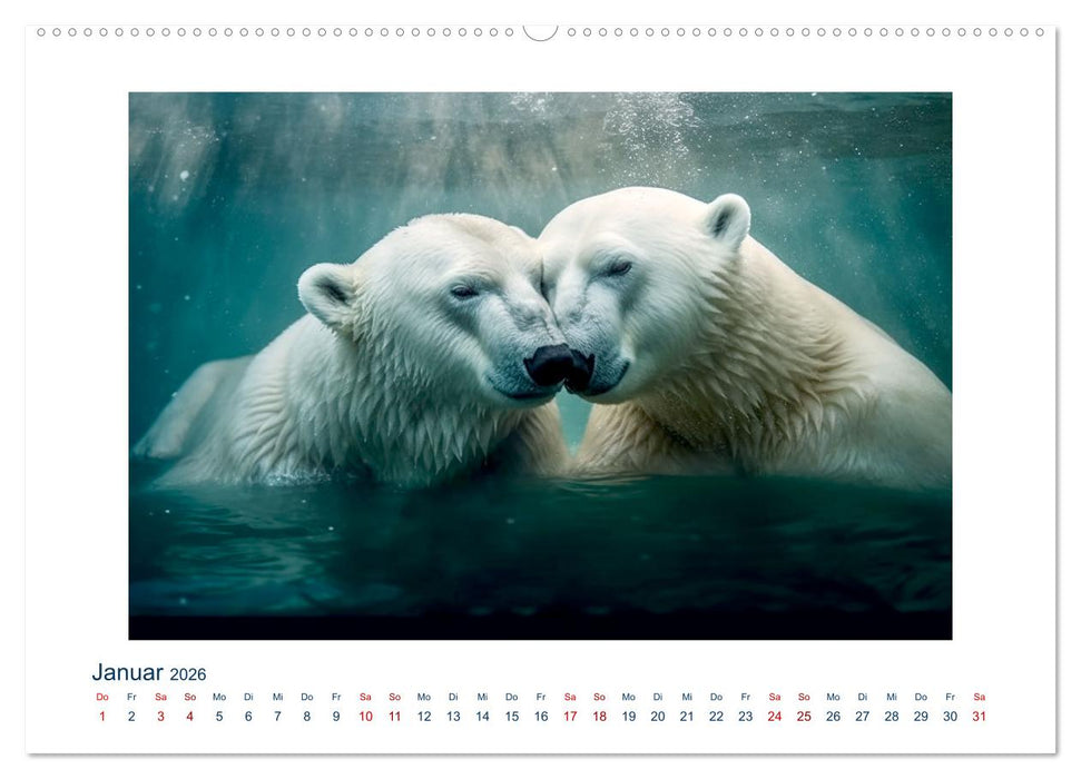 Unzertrennlich (CALVENDO Wandkalender 2026)